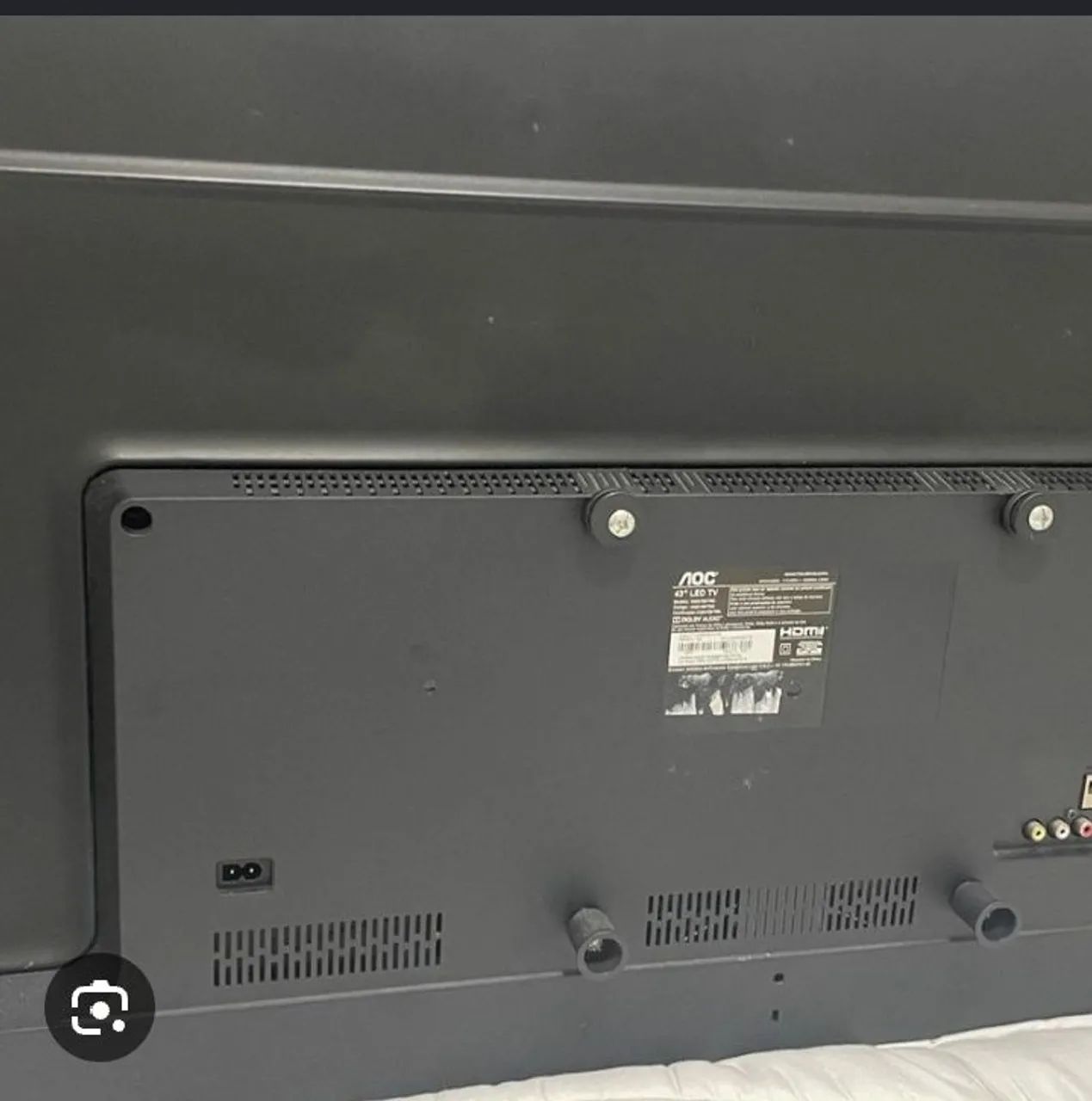 Vendo, TV AOC 43 polegadas, para concerto - Foto 2
