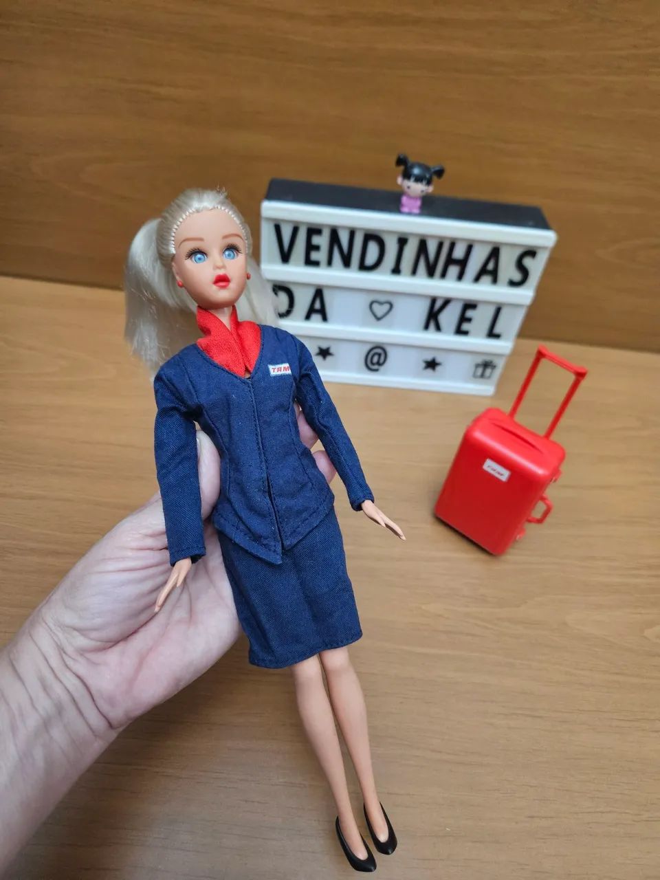 Boneca Susi Aeromoça da TAM 