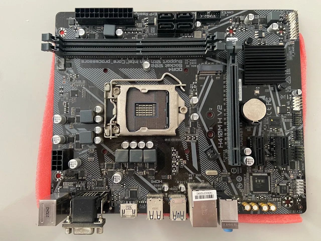 PLACA MÃE GIGABYTE H410M H V2 - Foto 5