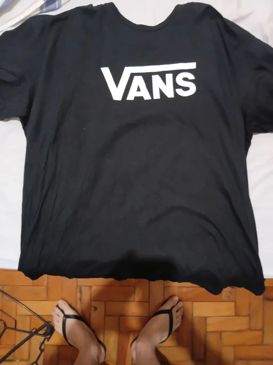 Camiseta VANS ORIGINAL IMPORTADA PRETA 
