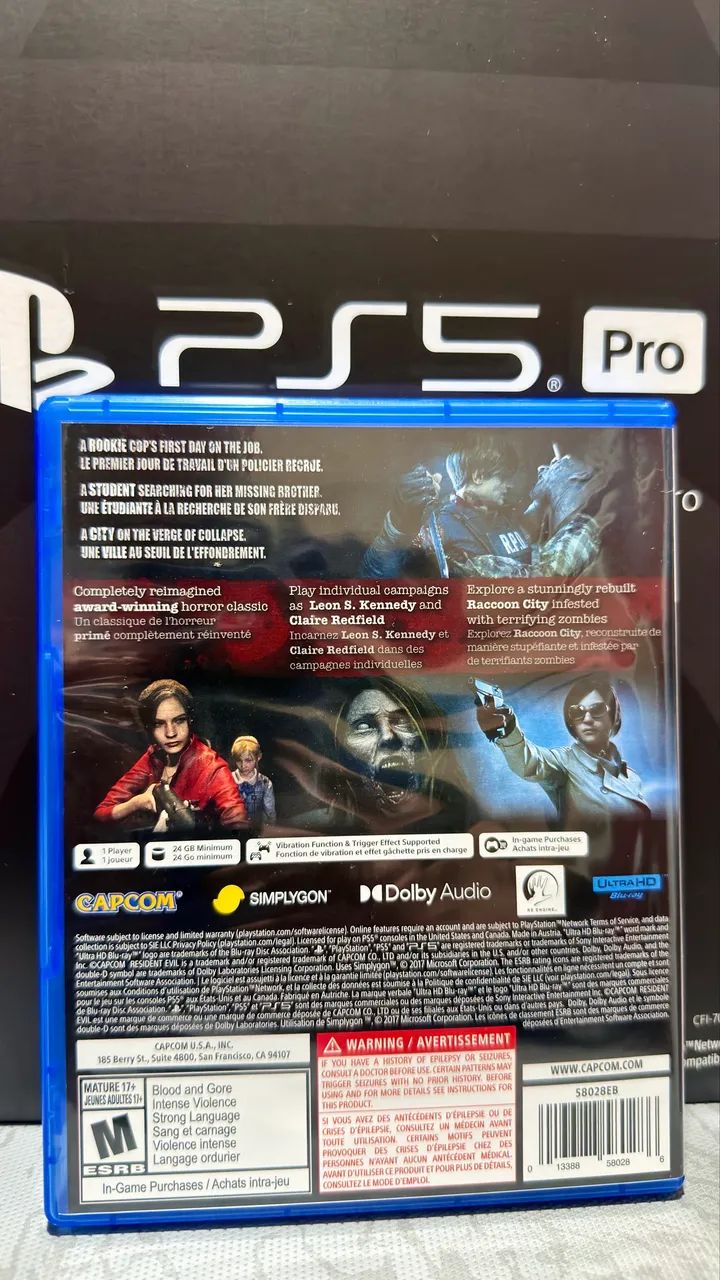 RESIDENT EVIL 2 - PS5 (PlayStation 5) - Foto 3