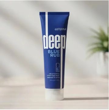Creme Deep Blue Rub Doterra para Massagem 120ml Importado
