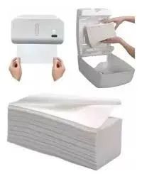 Papel toalha Inter folhas  7 pacotes de 1000 folhas cada - Foto 4