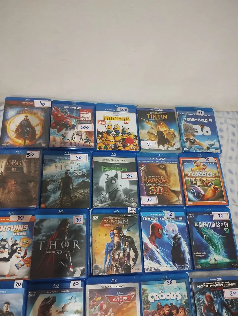 Blu rays 3D a partir de 20 reais compra minina de 2 filmes - Foto 4