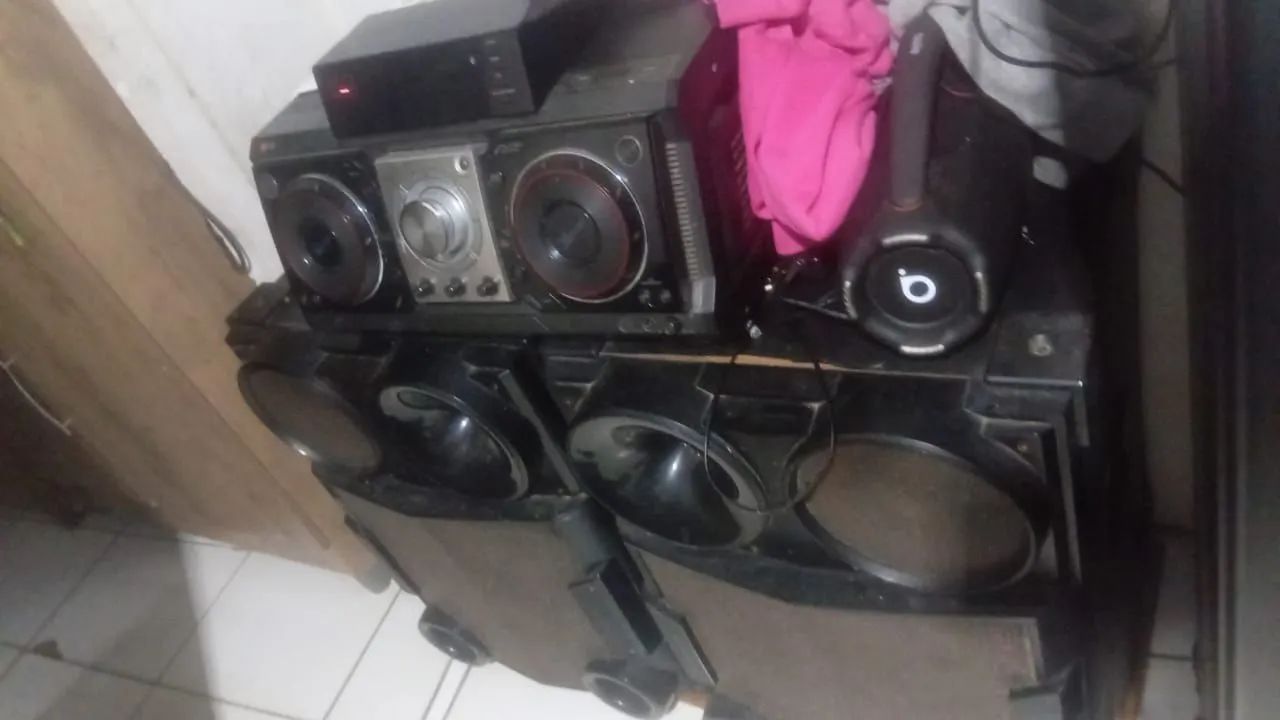 Aparelho de som LG com bluetooth controle caixa de. 15 - Foto 2