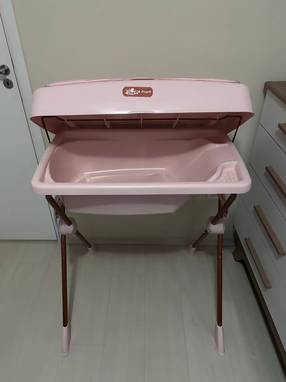 Banheira rosa completa  - Foto 3