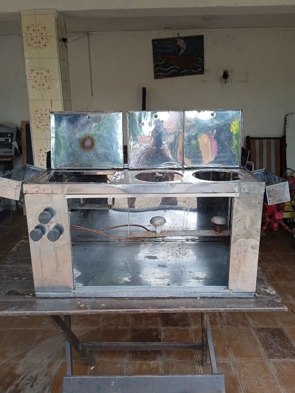 Equipamento d hot dog completo