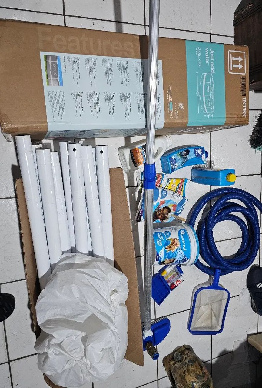 Piscina Intex completa - Aceito proposta 