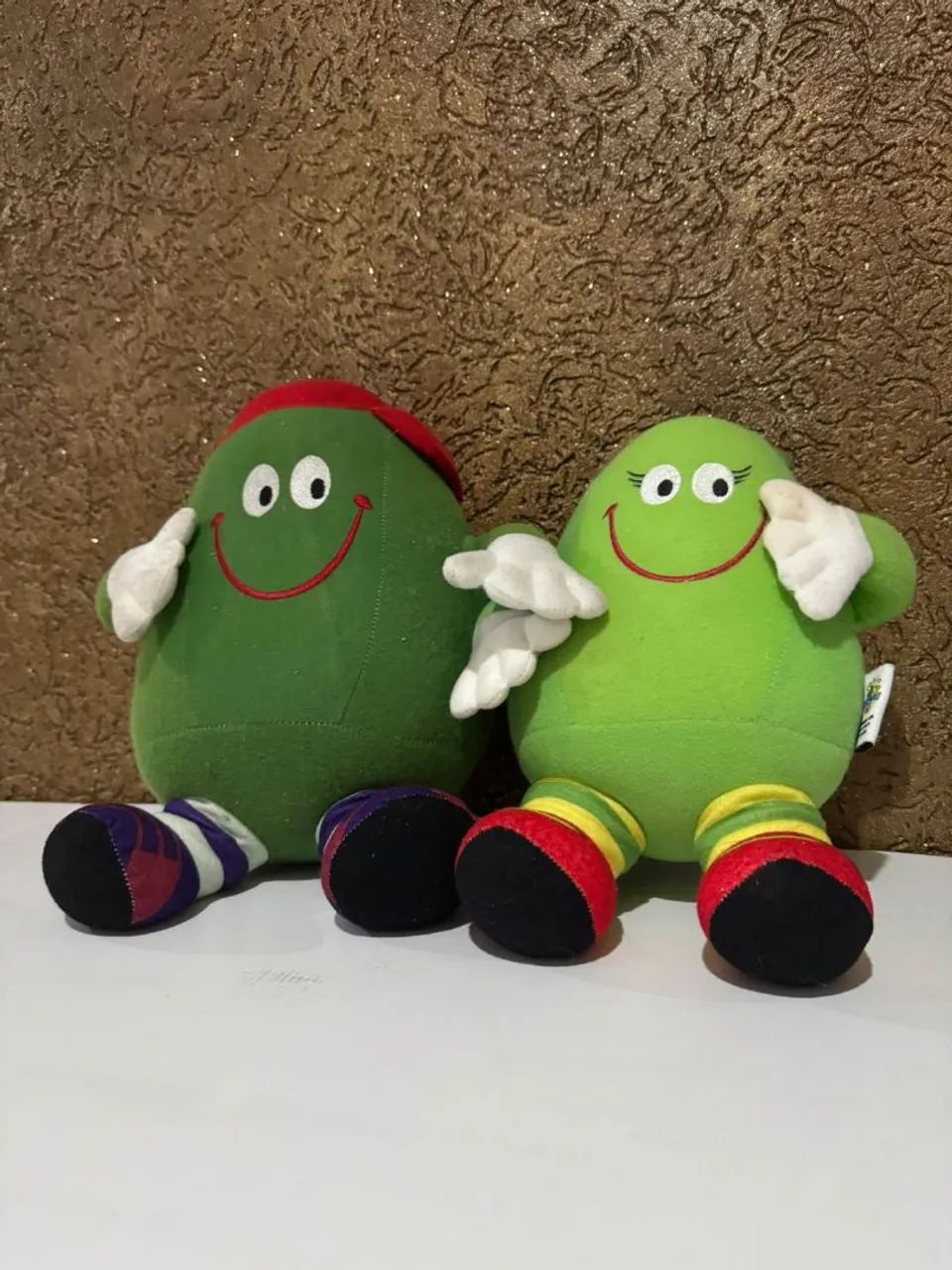 Casal de pelúcia 