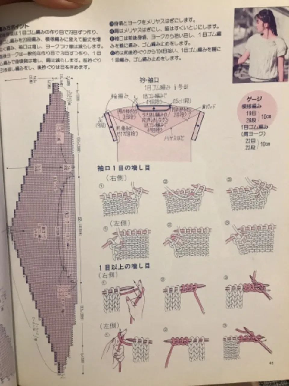 Revista japonesa de tricô  - Foto 3