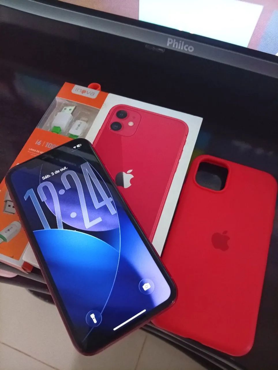 iPhone 11 vermelho  - Foto 5
