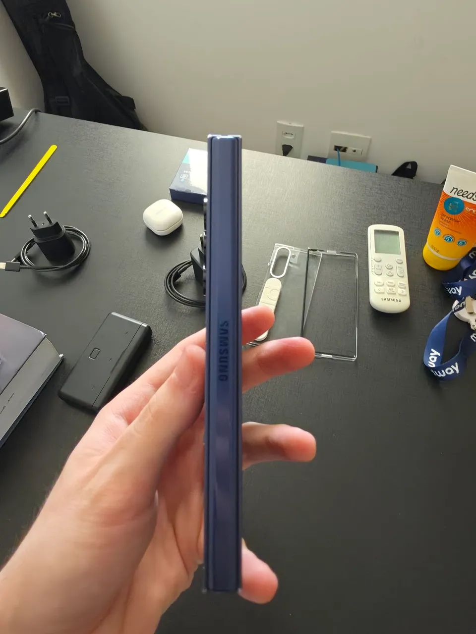 Galaxy Z Fold 6 512gb Azul usado - Foto 4