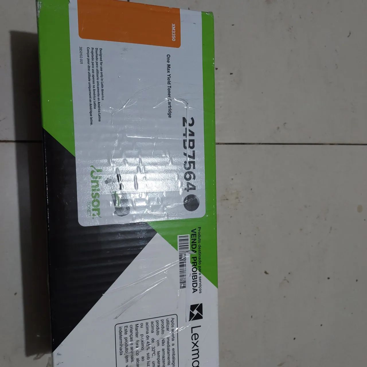 Toner lexmark 24B7564 novo original