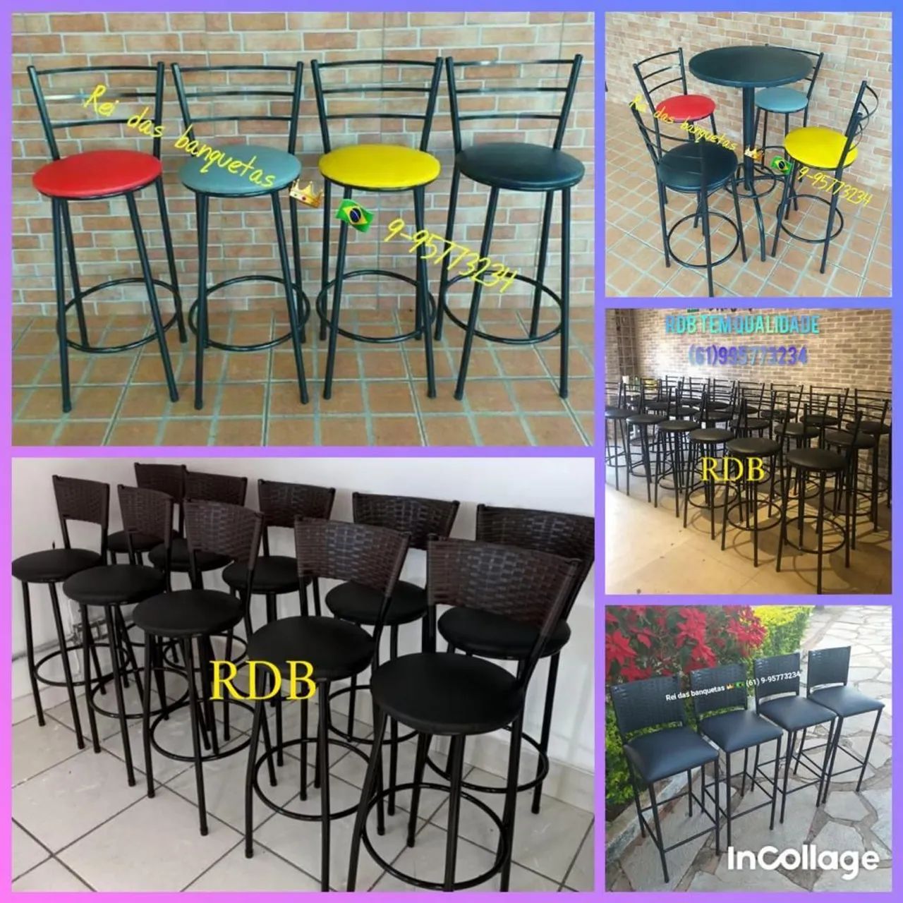 Banquetas Banqueta qualidade e preço acessível 