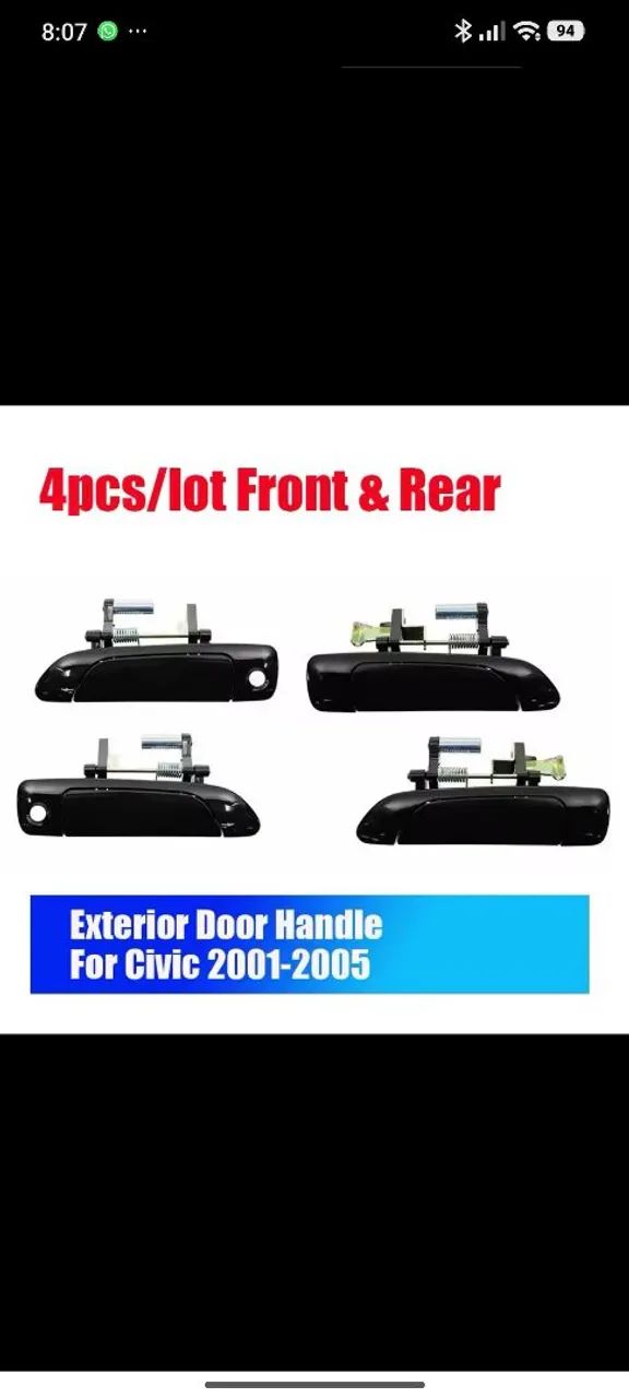 Honda Civic G7 2001–2005 Door Handle, Brand New in Box