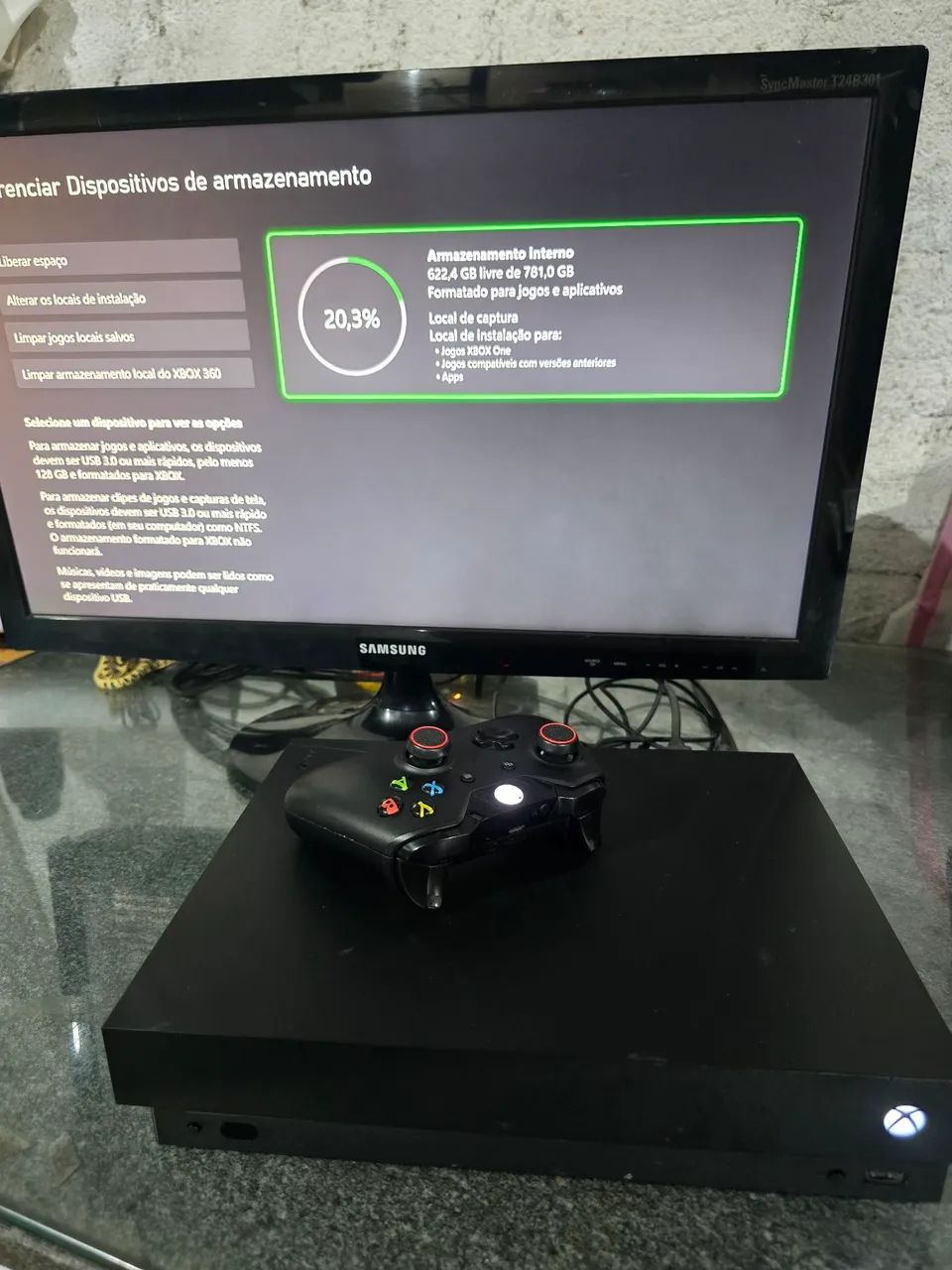 Xbox one x ( com defeito) - Foto 5