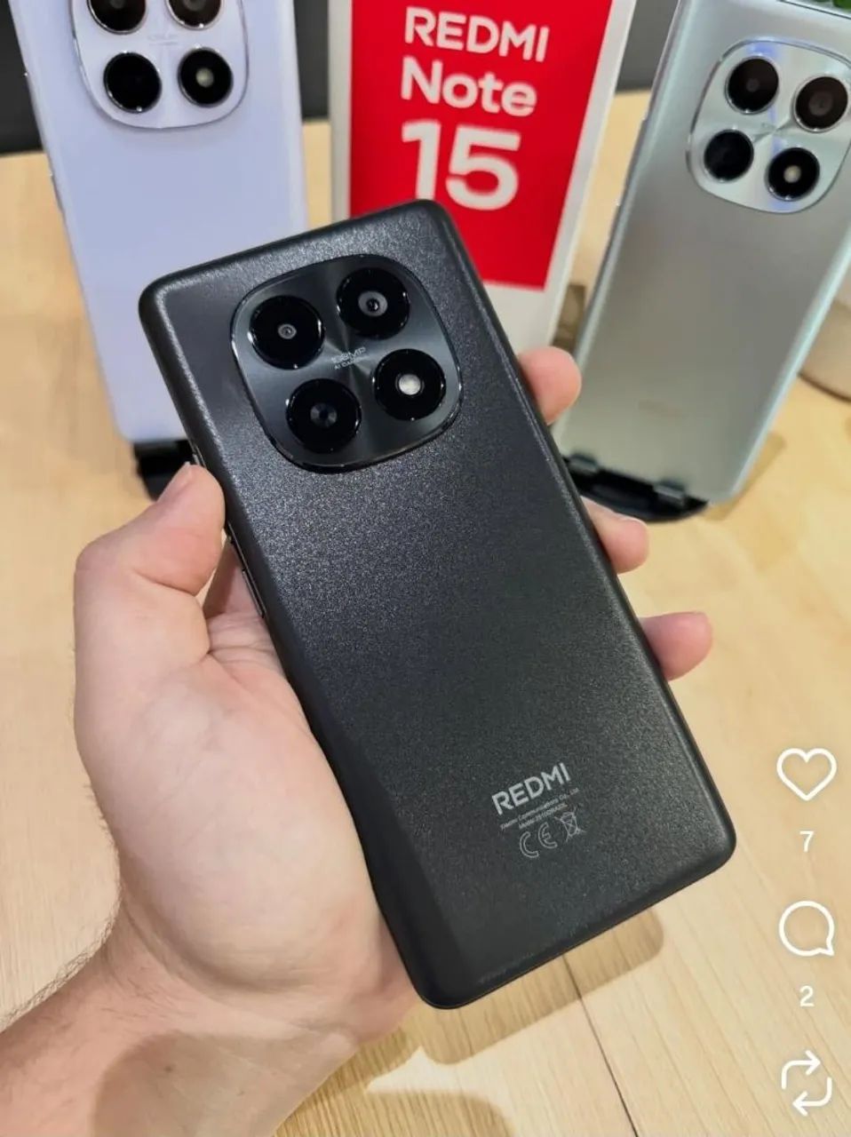 Redmi note 15 256gb/8ram