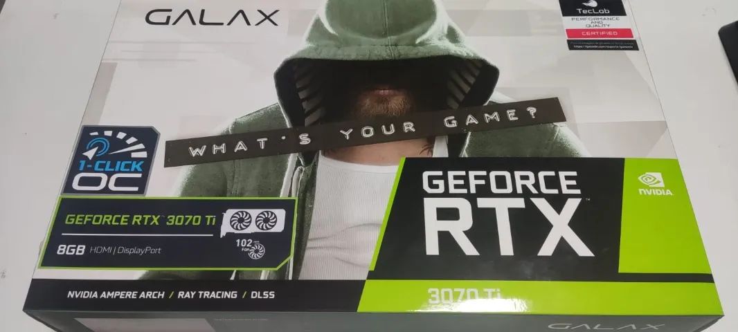 Placa de video RTX 3070 TI Galaxy - Foto 2