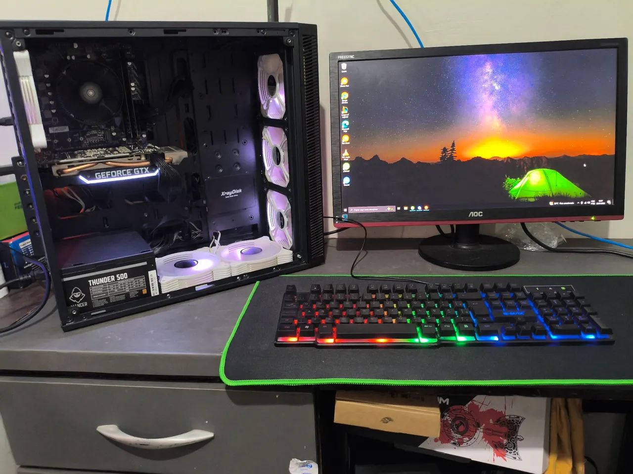 PC GAMER RYZEN 5 GTX 1660 - Foto 5