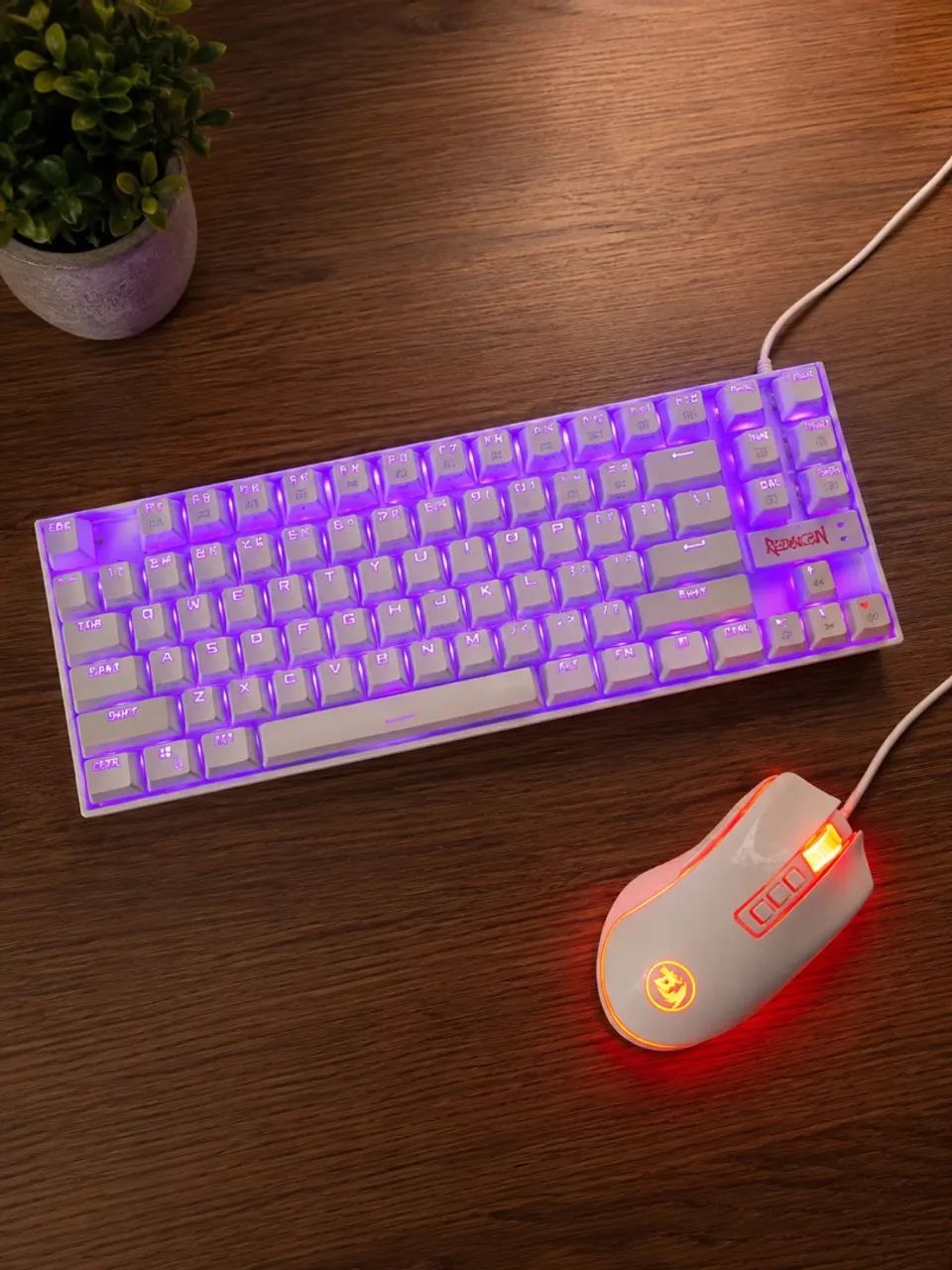 Teclado e mouse gamer 