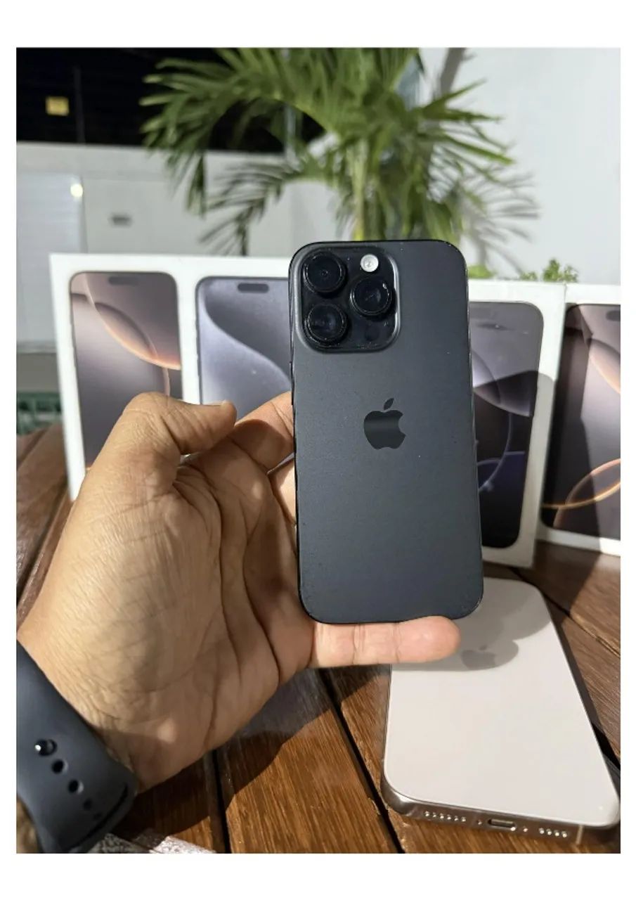 iPhone 16 Pro 128GB | Completo | Patos PB