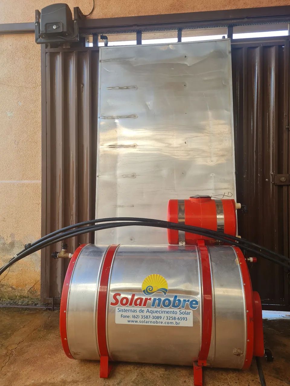 Kit de aquecedor solar,completo.