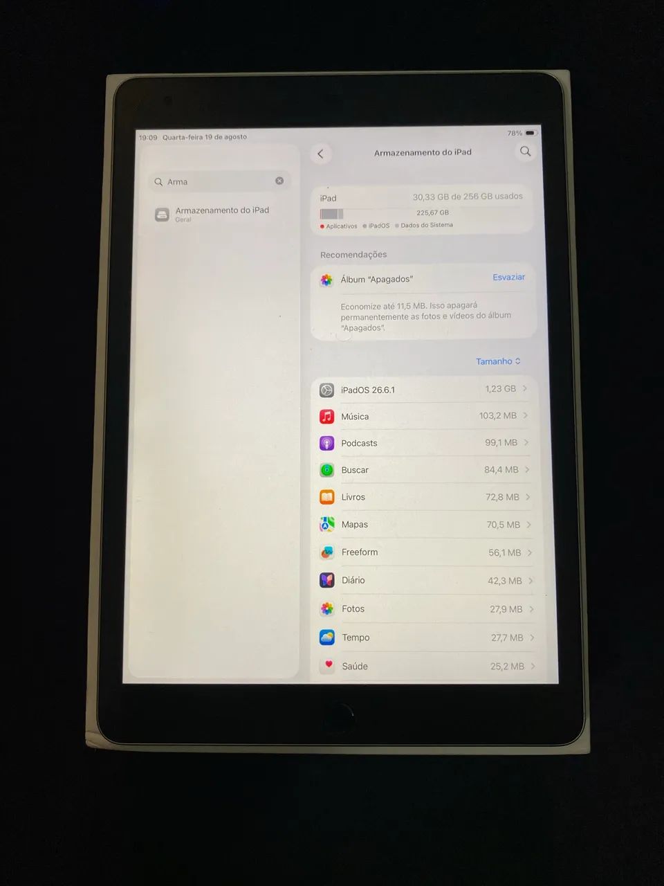 Ipad 9 256gb - Foto 2
