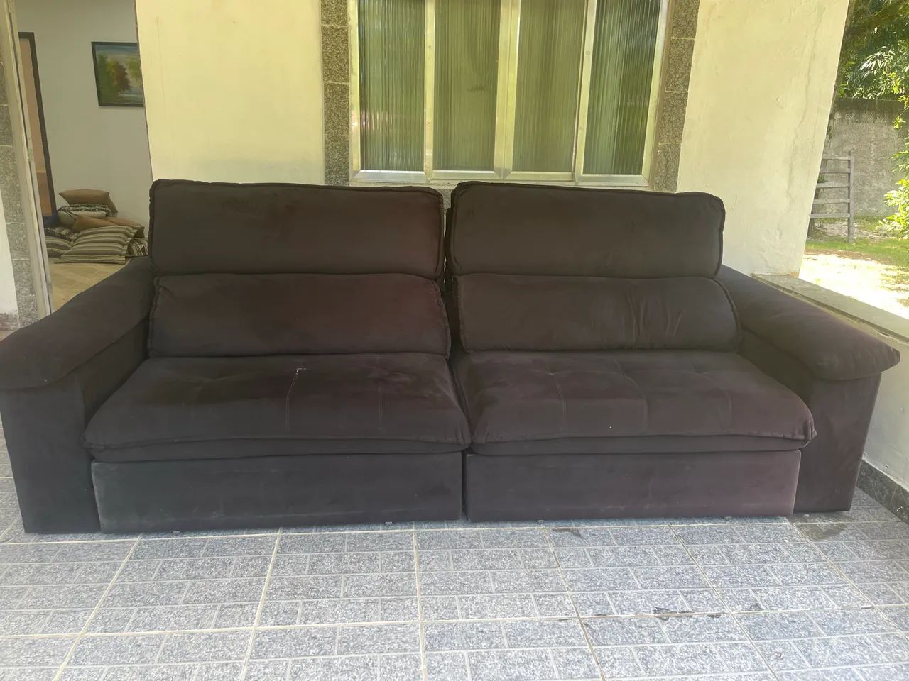 Sofá de Luxo Retrátil/Bipartido