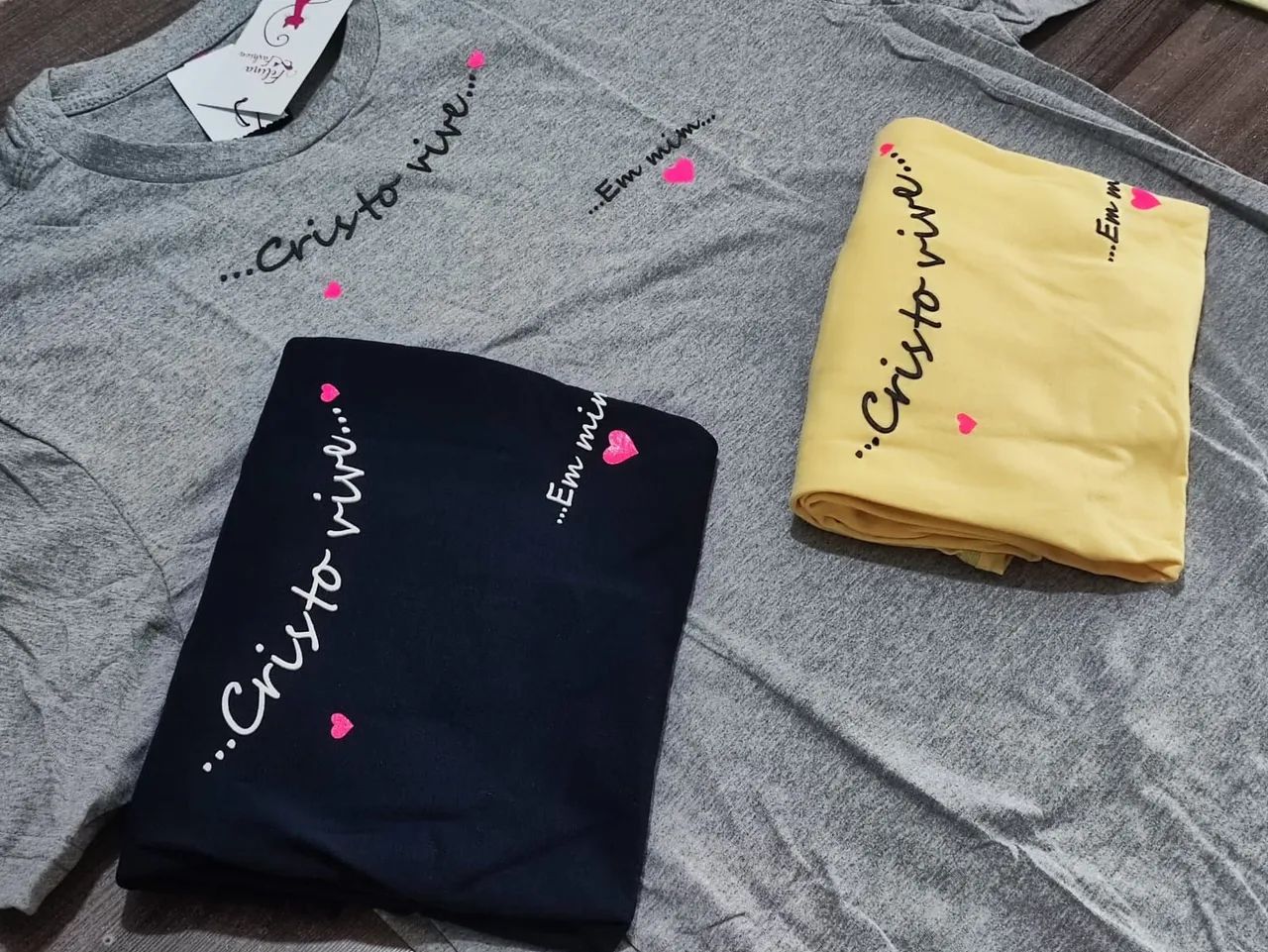 Camisa t-shirt feminina plus size - Foto 4