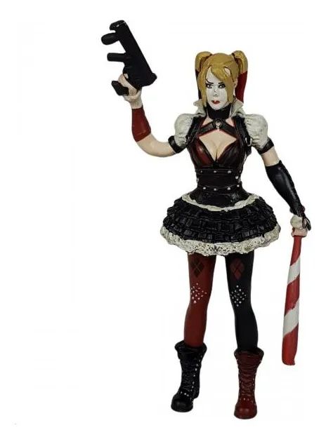 Boneco Harley Quinn De Arkham Knight Nj Croce 15 Cm - Foto 2