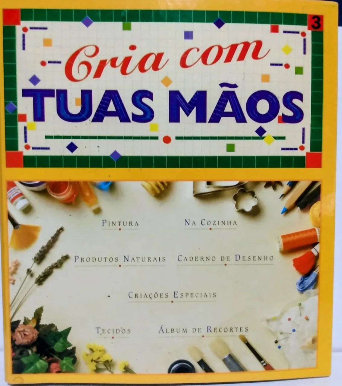 Livro - Cria Com Tuas Mãos Artesanato Faça Você Mesmo 