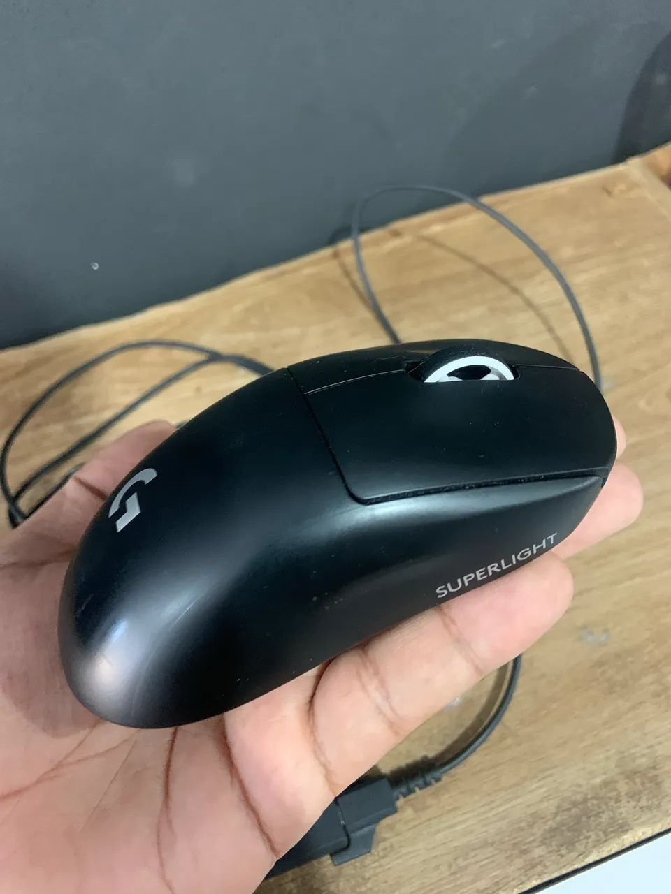Mouse sem fio Logitech G PRO Superlight completo 
