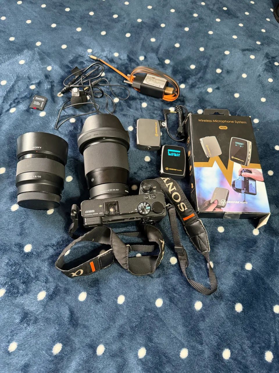 Kit Completo Sony A6600 Profissional 