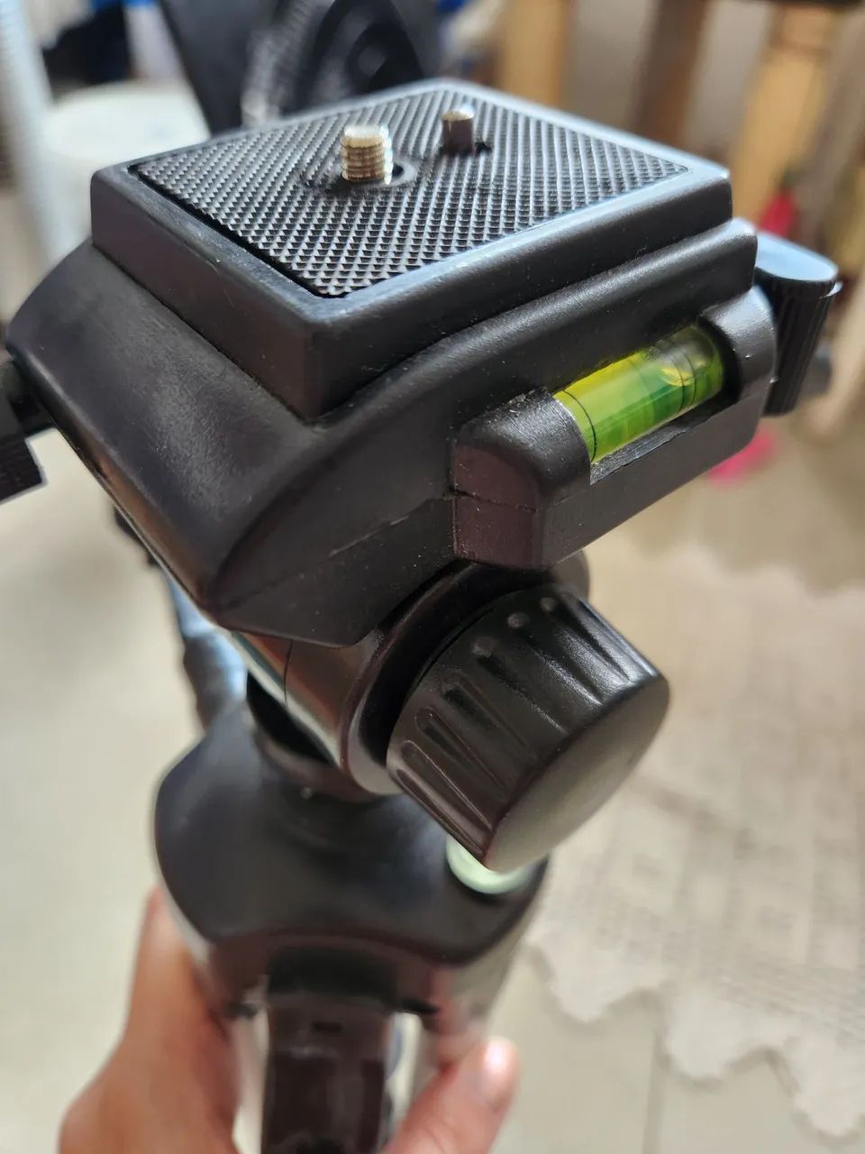 Tripé para câmera fotografica com bolsa de transporte - Foto 5