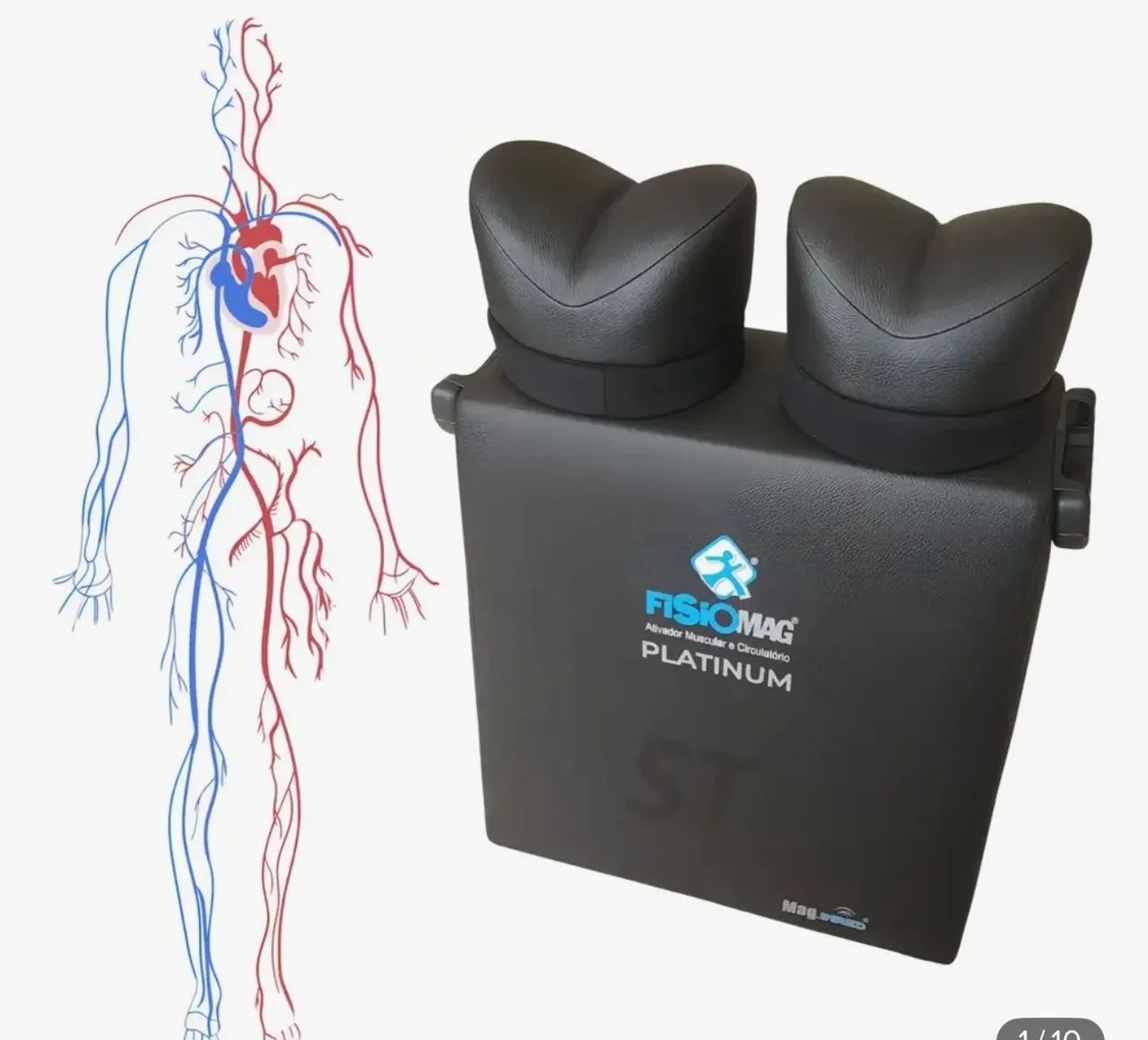 Aparelho Massagem FISIOMAG ?Ativador Muscular e Circulatório? - Foto 3