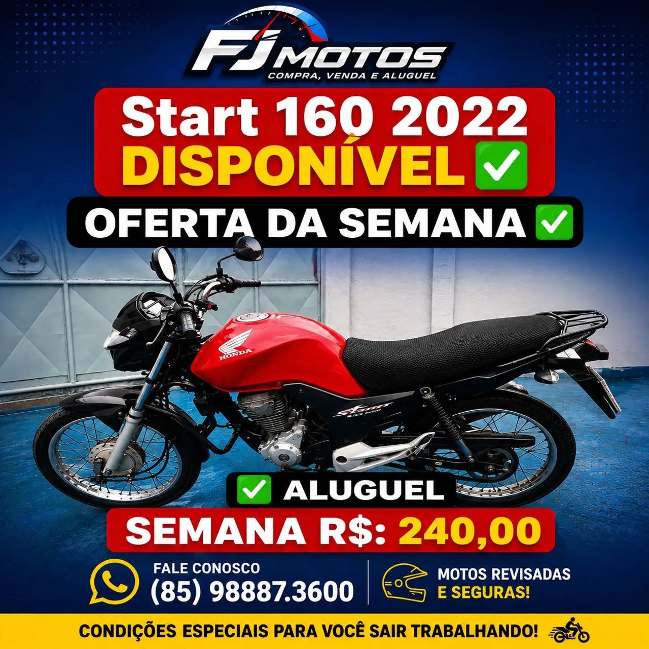 Start 160 2022 aluguel 