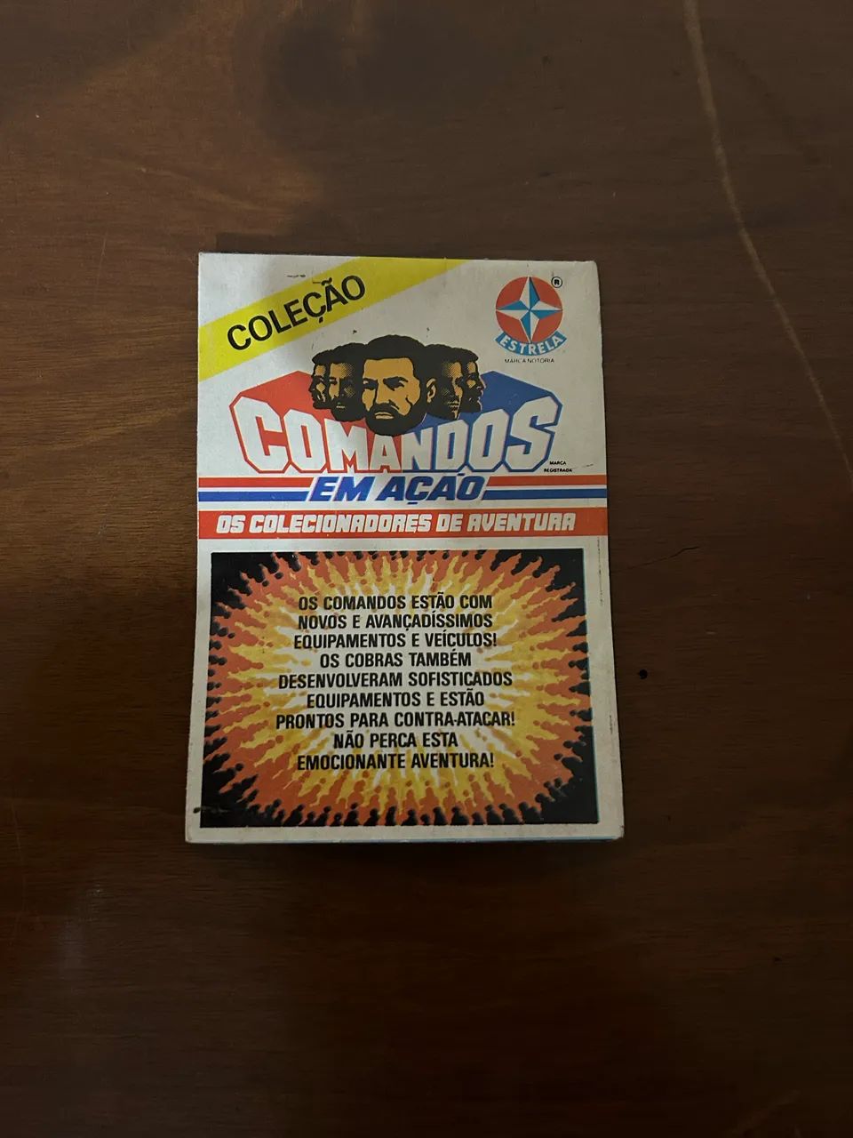 Panfleto / Catálogo Comandos em Ação Estrela 