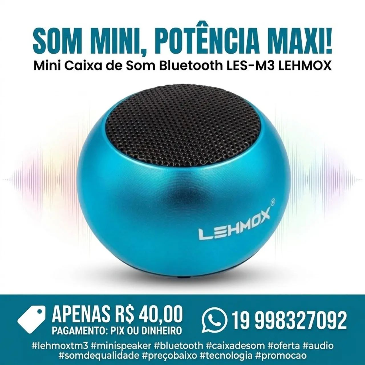 Caixa bluetooth 