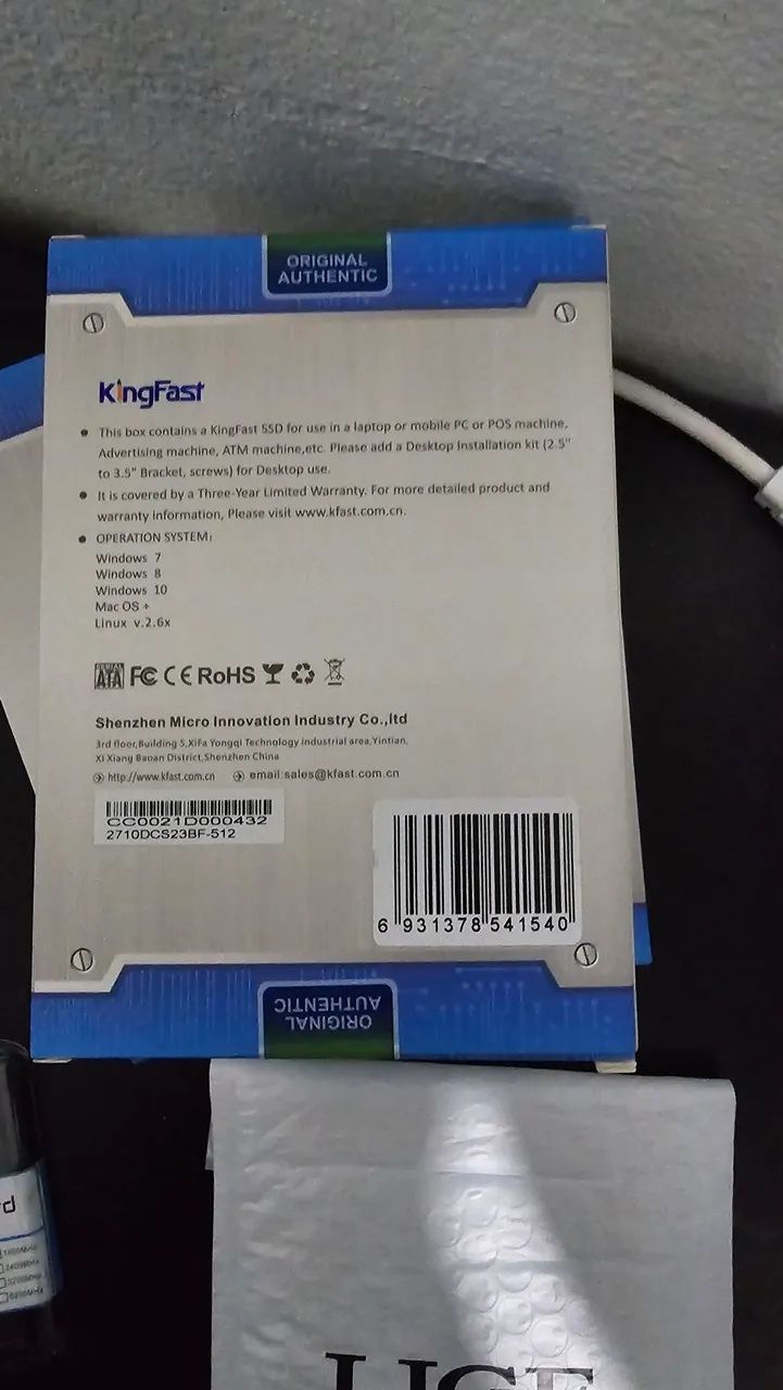 SSD Kingfast 512gb - Foto 2