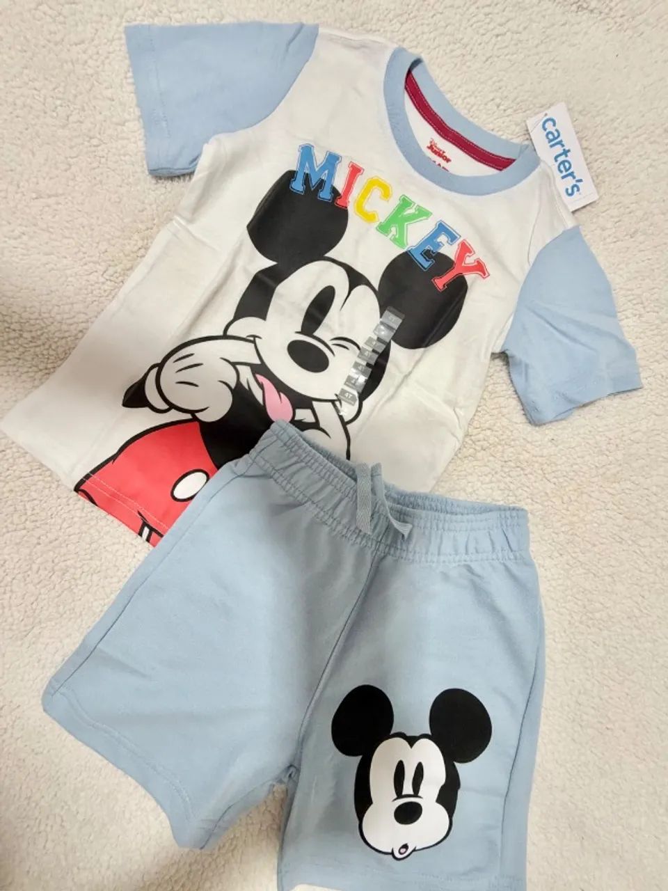 Conjunto Mickey Carters Menino 4 Anos 