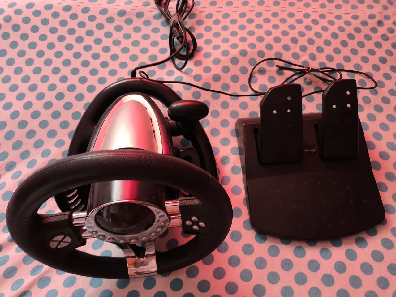 Volante Wireless Universal Compatível Com Pc/ Ps 2/ Ps 3  - Foto 3