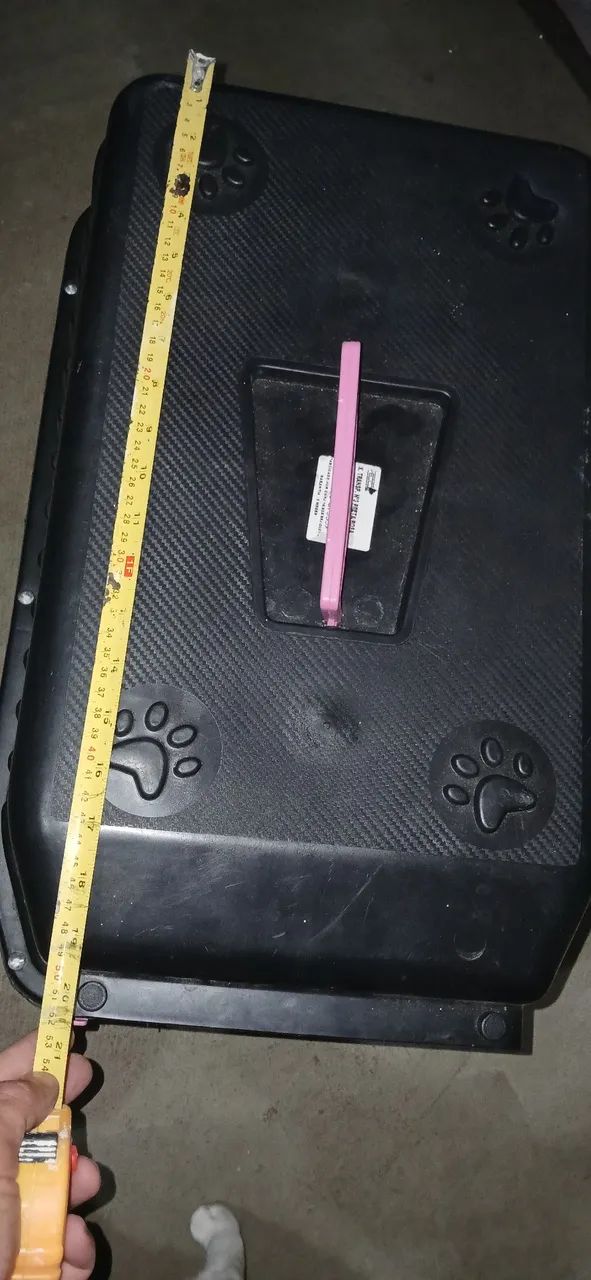 CAIXA Transporte Cães, Gatos,Pets "Cuide e ame seus animais " - Foto 4