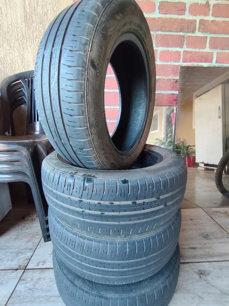 Pneu 185/60 R15 Dunlop  - Foto 4