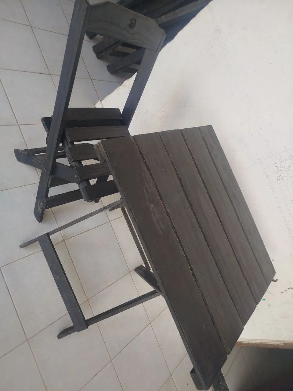 JOGO DE MESA E CADEIRA - Foto 4