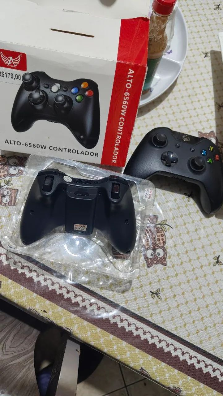 2 Controle de vídeo game joystick compatível com  Xbox 360 - Foto 4