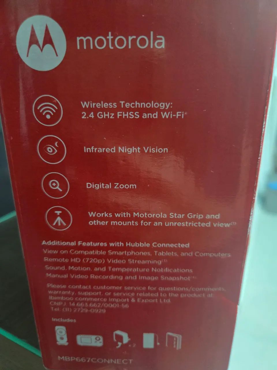Babá eletrônica Motorola - Foto 4