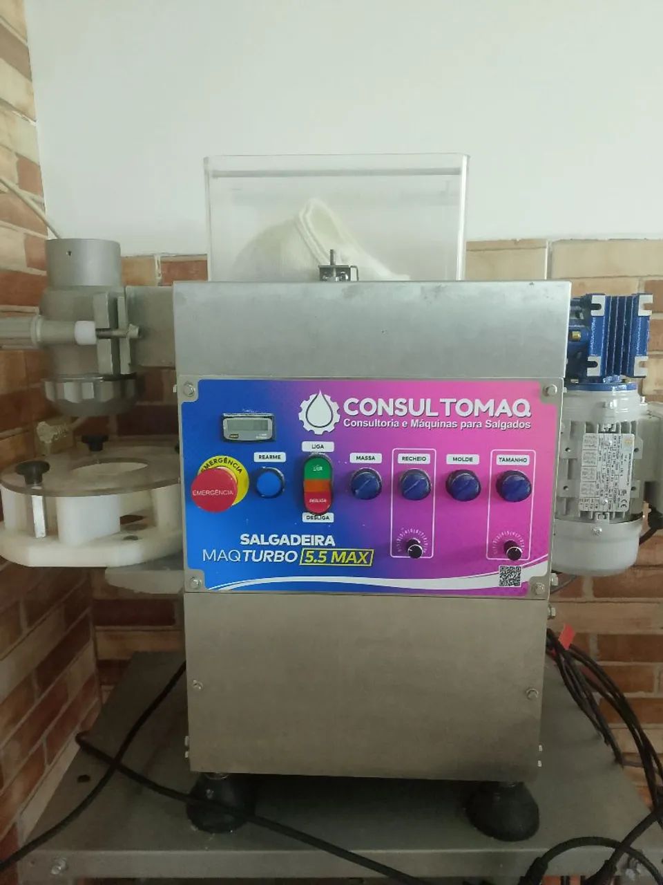 Modeladora salgadeira Maq turbo Max 5.5 - Foto 3