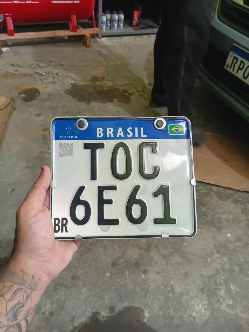 Placa encontrada 