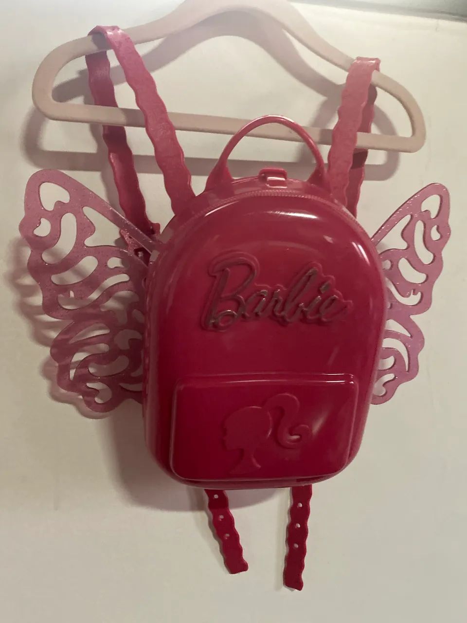 Mochila Barbie rosa pink alça ajustável 