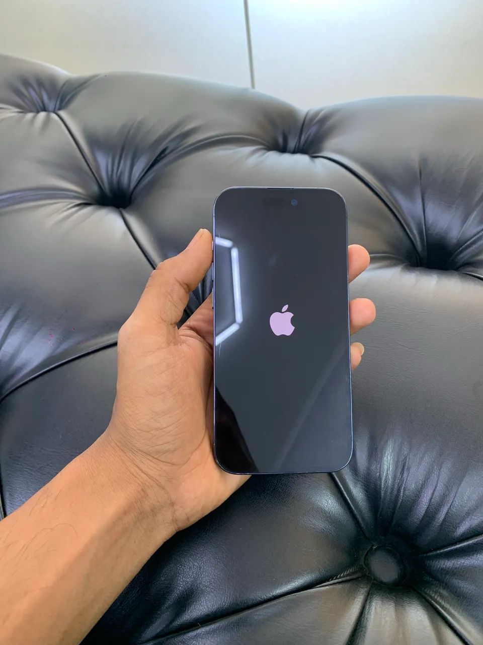 IPHONE 14 PRO EM OTIMO ESTADO, COM 128 GIGAS E FACE ID FUNCIONANDO  - Foto 3